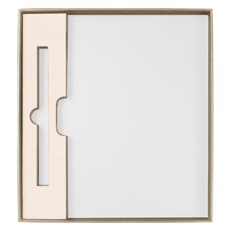Коробка подарочная, размер  203*220*30 мм,  Solution Gift Linen  для ежедневника и ручки