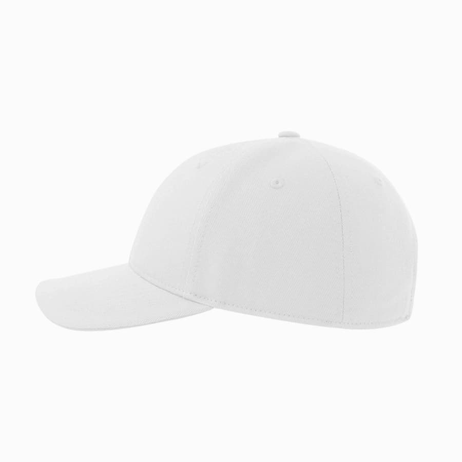 Бейсболка "LIBERTY SANDWICH-S", 6 клиньев, сэндвич, метал. застежка, белый, 100% хлопок, 270 г/м2