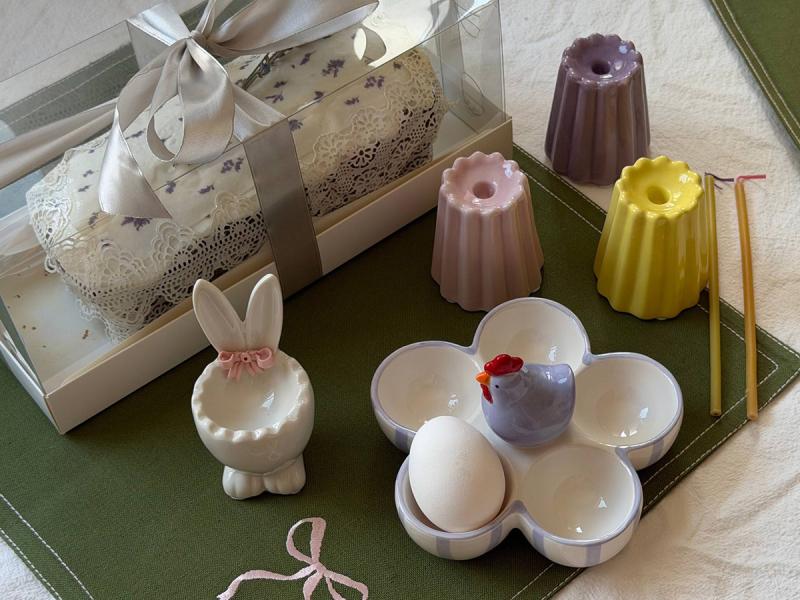 Подставка для яиц magic rabbit из коллекции e essential