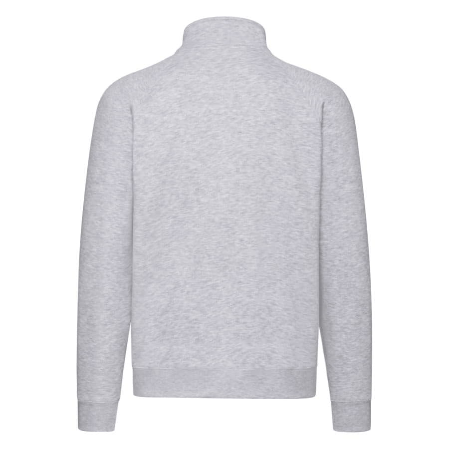 Толстовка "Sweat Jacket", серо-лиловый_S, 70% х/б, 30% п/э, 280 г/м2