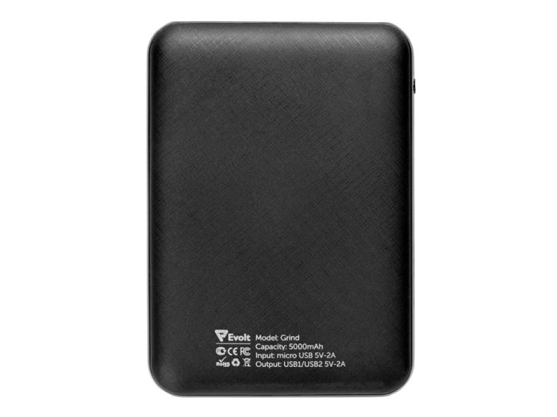 Внешний аккумулятор Grind, 5000 mAh