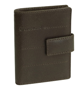 Визитница WENGER Street Hunter, воловья кожа, 8х11х1 см