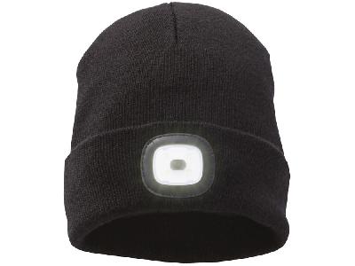 Лыжная шапка со светодиодом