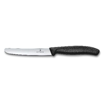 Нож столовый VICTORINOX SwissClassic, прямое лезвие 11 см с закруглённым кончиком