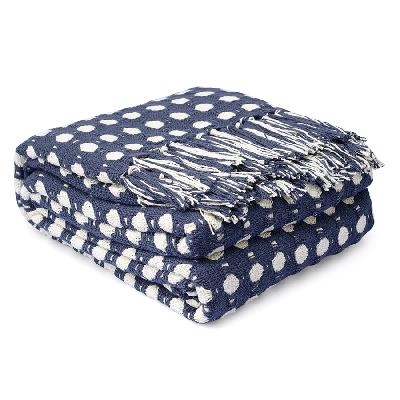 Покрывало из хлопка polka   из коллекции essential, 180х250 см