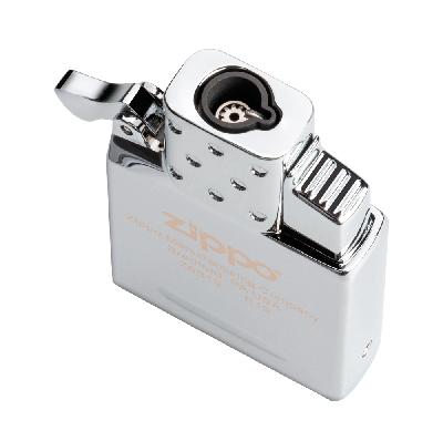 Газовый вставной блок для широкой зажигалки Zippo, одинарное турбо пламя, нержавеющая