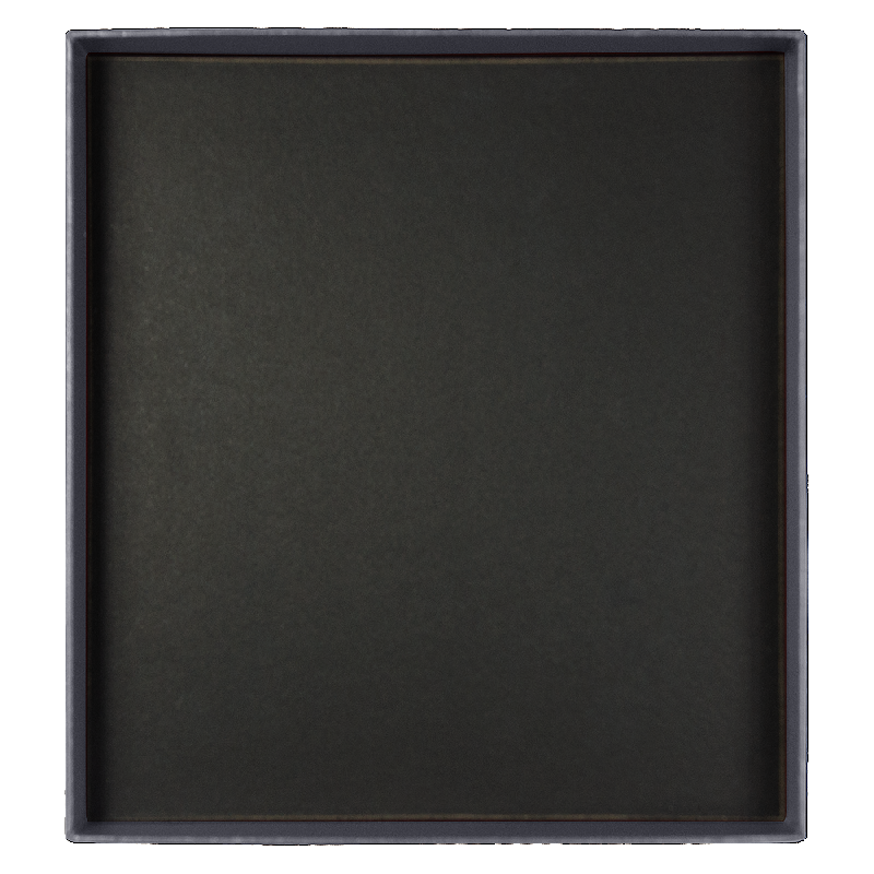 Коробка подарочная, размер  203*220*30 мм,  Solution Gift Linen  для ежедневника и ручки,  (темное )