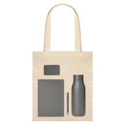 Подарочный набор Велком Пак (Welcome Pack),  (термобутылка, ежедневник, ручка, ЗУ, шоппер)