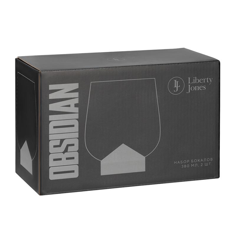 Набор бокалов obsidian, 380 мл, 2 шт.