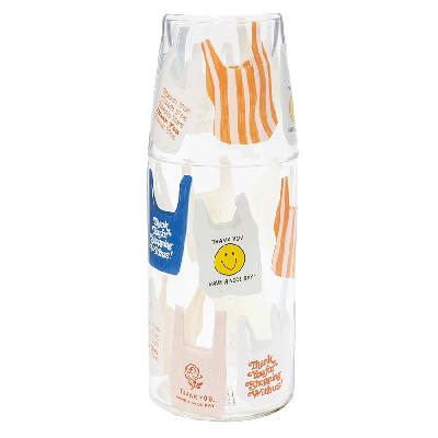 Набор из графина и стакана corner shop, thank you bag