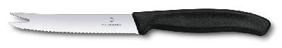 Нож для сыра и колбасы VICTORINOX SwissClassic, лезвие 11 см с волнистой кромкой