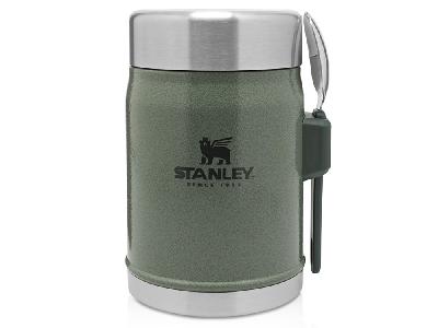 Банка для еды с ложкой-вилкой Stanley Legendary, 400 мл