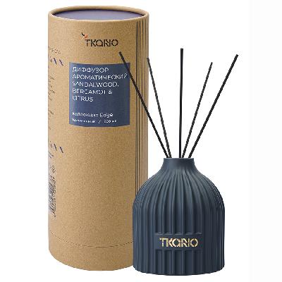 Диффузор ароматический sandalwood, bergamot & citrus из коллекции edge, 200 мл, 