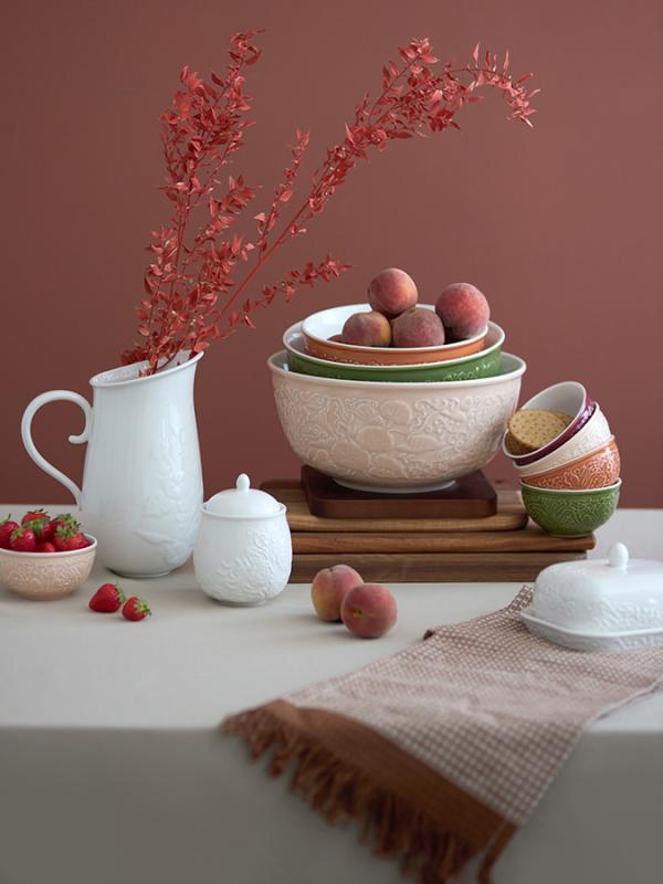 Миска english gardens, 5 л, пудр