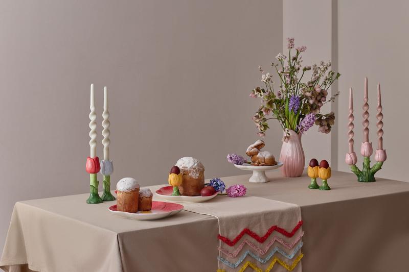 Блюдо сервировочное spring из коллекции , ?29 см
