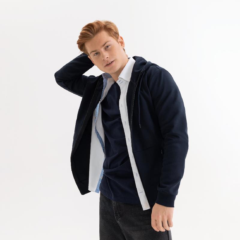 Толстовка на молнии с капюшоном MATEO ,  размер XL