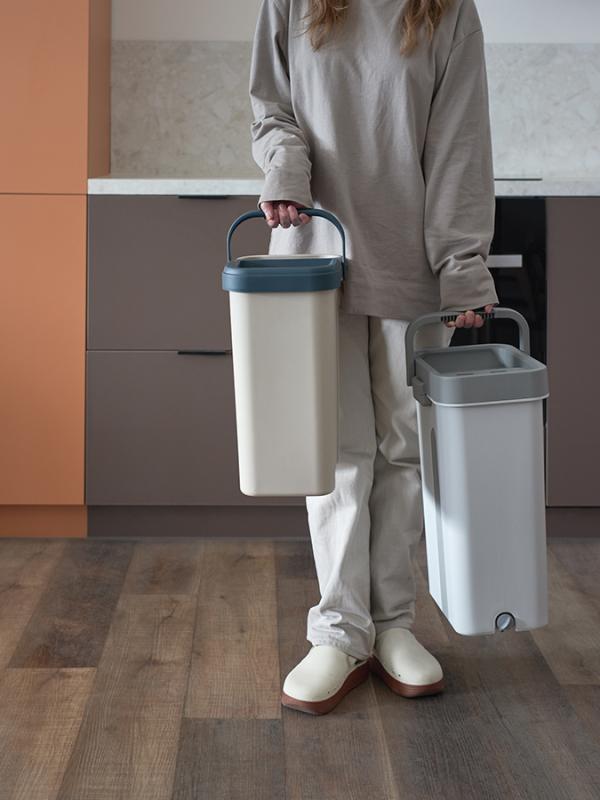 Швабра с отжимом и ведром cleanup, 7 л.