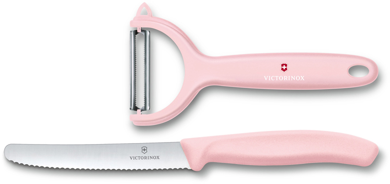 Набор из 2 кухонных ножей VICTORINOX Swiss Classic: нож для тоов и столовый нож 11 см