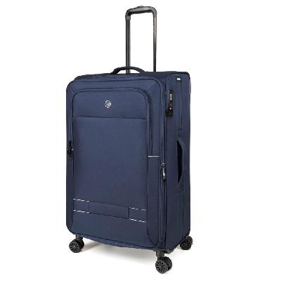 Чемодан TORBER Brosno, нейлон 600D, 48 х 30 х 78 см, 85 л