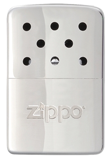 Каталитическая грелка ZIPPO, с покрытием High Polish Chrome, на 6 ч, 51x15x74 мм