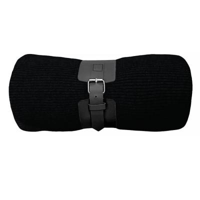 Плед  "Belt", белый, 130 х 180 см, 100% акрил, с поясом