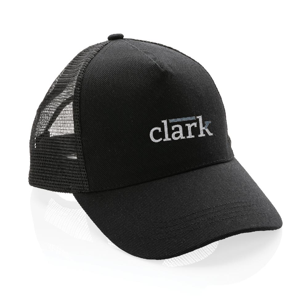 Бейсболка Impact c сеткой из переработанного хлопка AWARE™, 5 клиньев, 190 г