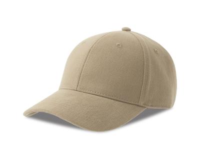 Бейсболка PILOT-S, 6 клиньев, металл. застёжка, бежевый, 100%  хпопок, 355 г/м2