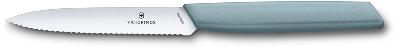 Нож для овощей и фруктов VICTORINOX Swiss Modern, лезвие 10 см с волнистой кромкой