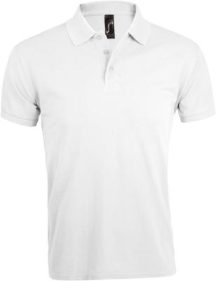 Рубашка поло мужская Prime Men 200 белая, размер 5XL