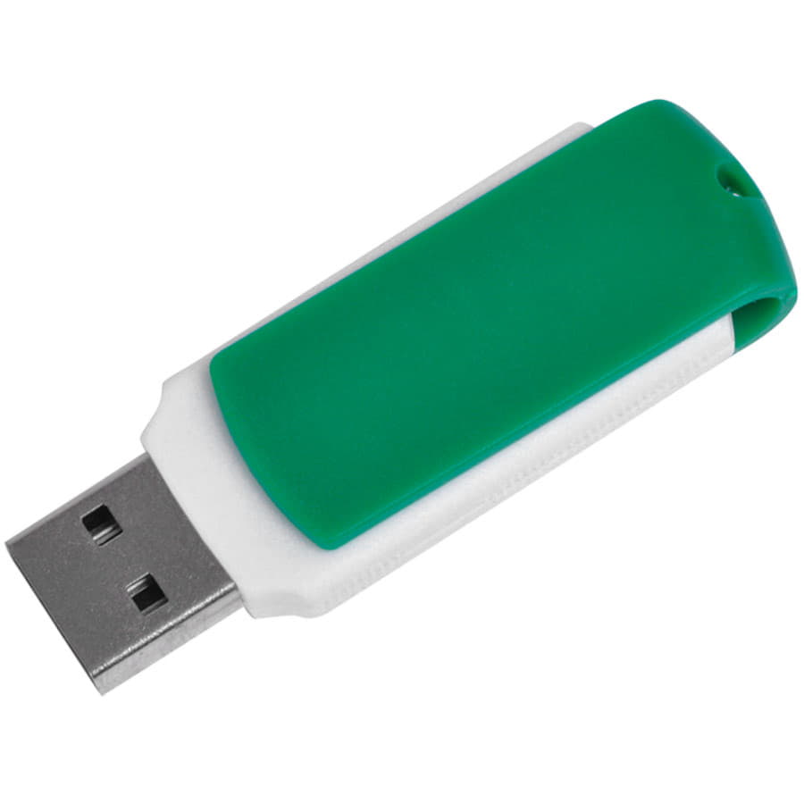 USB flash-карта "Easy" (8Гб),белая, 5,7х1,9х1см,пластик