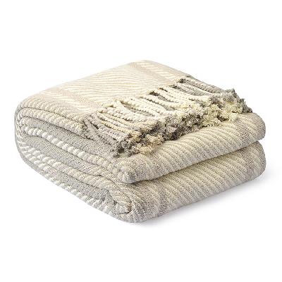 Покрывало из хлопка warm traditions  из коллекции essential, 180х250 см