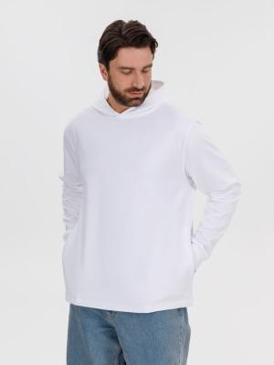 Худи унисекс Morfiss, белое, размер XL/XXL