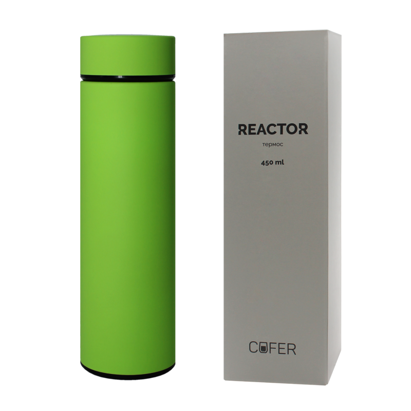 Термос Reactor софт-тач с датчиком температуры
