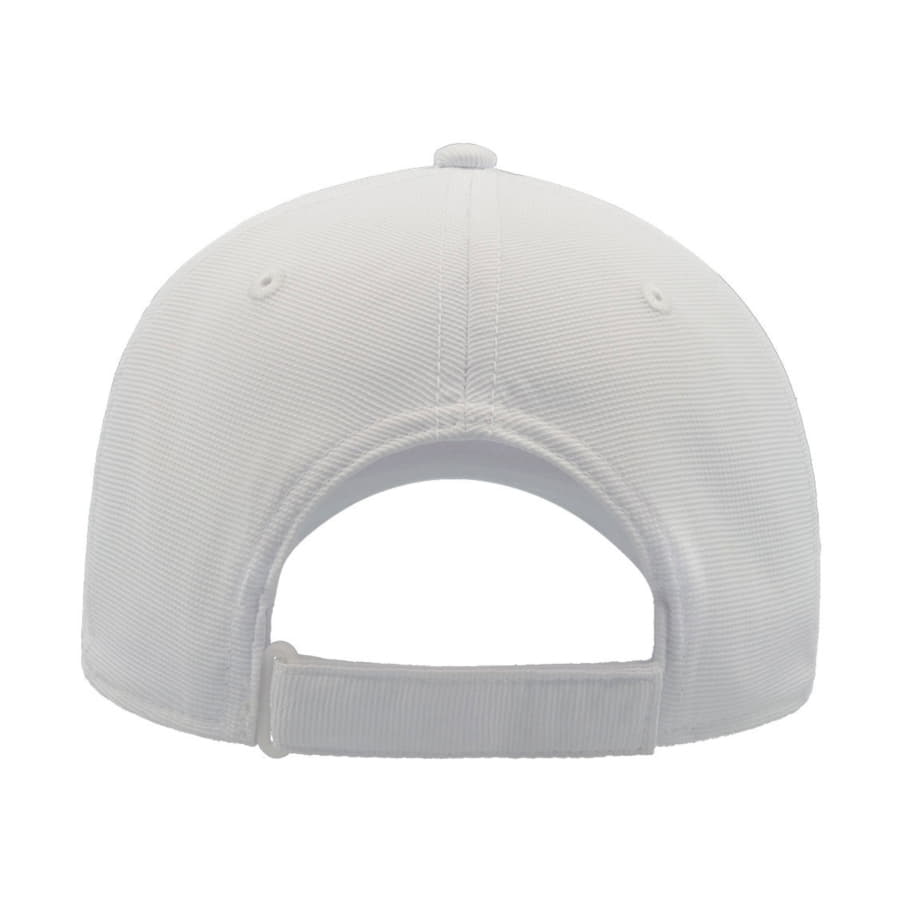 Бейсболка ESTORIL-S, 6 клиньев, застёжка на липучке, белый, 100% переработанный полиэстер, 170 г/м2