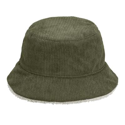 Панама женская BUCKET 2IN1, т.сер./бежевый ,M/L,100% полиэстер, подкл шерпа 100% полиэстер, 420 г/м2