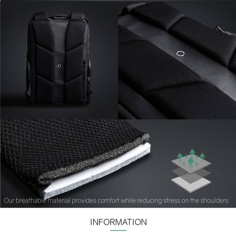 Рюкзак KORIN FlexPack Pro 47х34х18 см, темно-серый