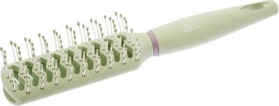 Щетка Dewal Beauty серия "Мятное мороженое " продувная с нейлоновым штифтом прямоугольная