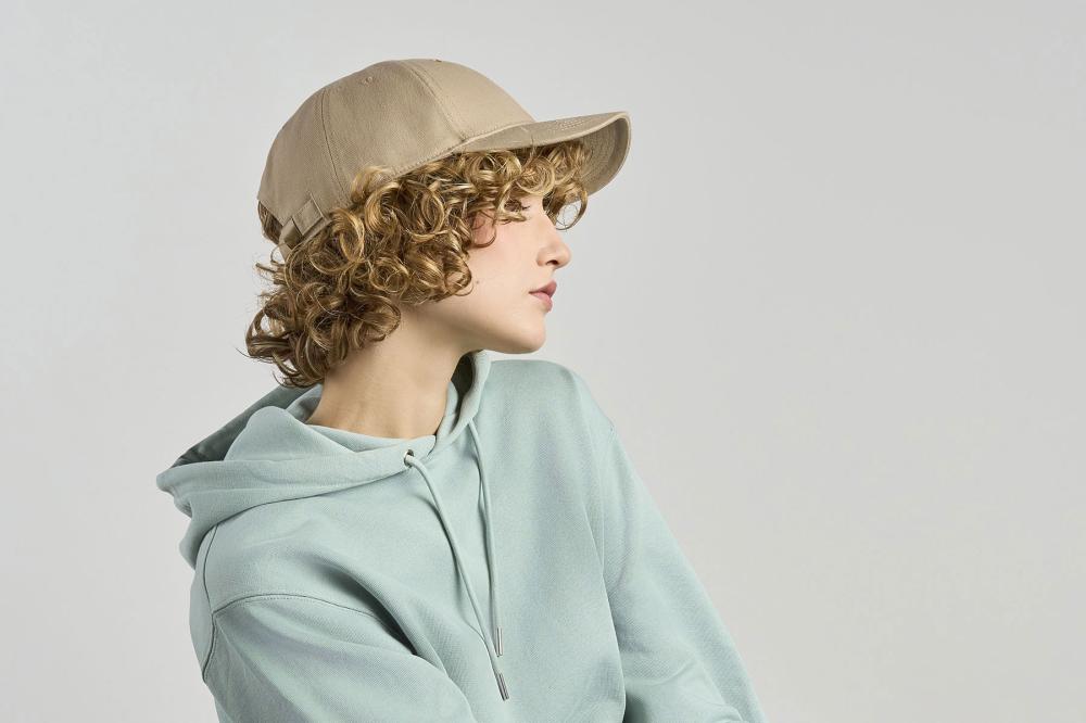 Бейсболка PILOT-S, 6 клиньев, металл. застёжка, бежевый, 100%  хпопок, 355 г/м2