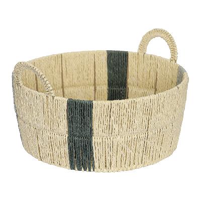 Корзина плетеная круглая bodhran sage из коллекции ethnic, размер s