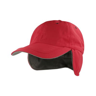 Бейсболка "TECHNO FLAP-S", красный, 100% нейлон, подклад: 100%  полиэстер, 120 г/м2
