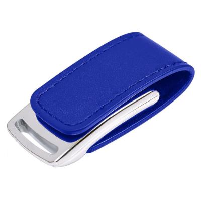 USB flash-карта "Lerix" (8Гб), белый, 6х2,5х1,3см, металл, искусственная кожа