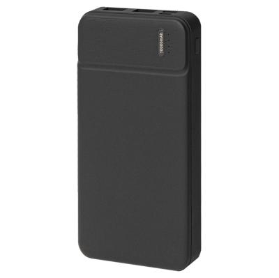 Универсальный аккумулятор Flash 10 (10000 мАч) с подсветкой и soft touch,синий,13,7х6,87х1,55 мм