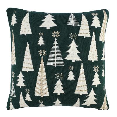 Подушка вязаная с новогодним рисунком whitewood из коллекции new year essential, 45x45 см