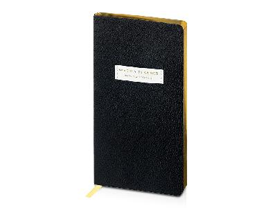 Еженедельник недатированный А6 Black