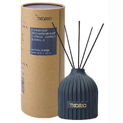 Диффузор ароматический nutmeg, leather & vanilla из коллекции edge, 200 мл, 