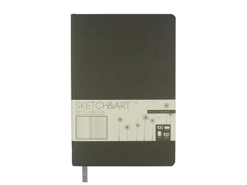 Скетчбук А5 Sketch & Art 100 г/м2, soft-touch