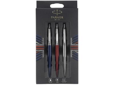 Набор Parker Jotter London Trio: ручка гелевая, ручка шариковая. карандаш