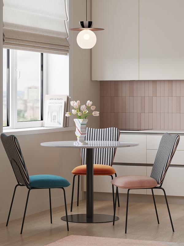 Стул pompadour, велюр