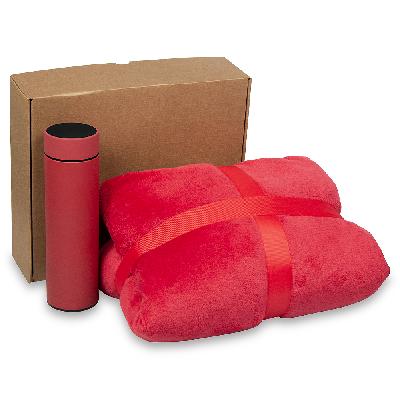 Набор подарочный Solution Duo (плед, термос)
