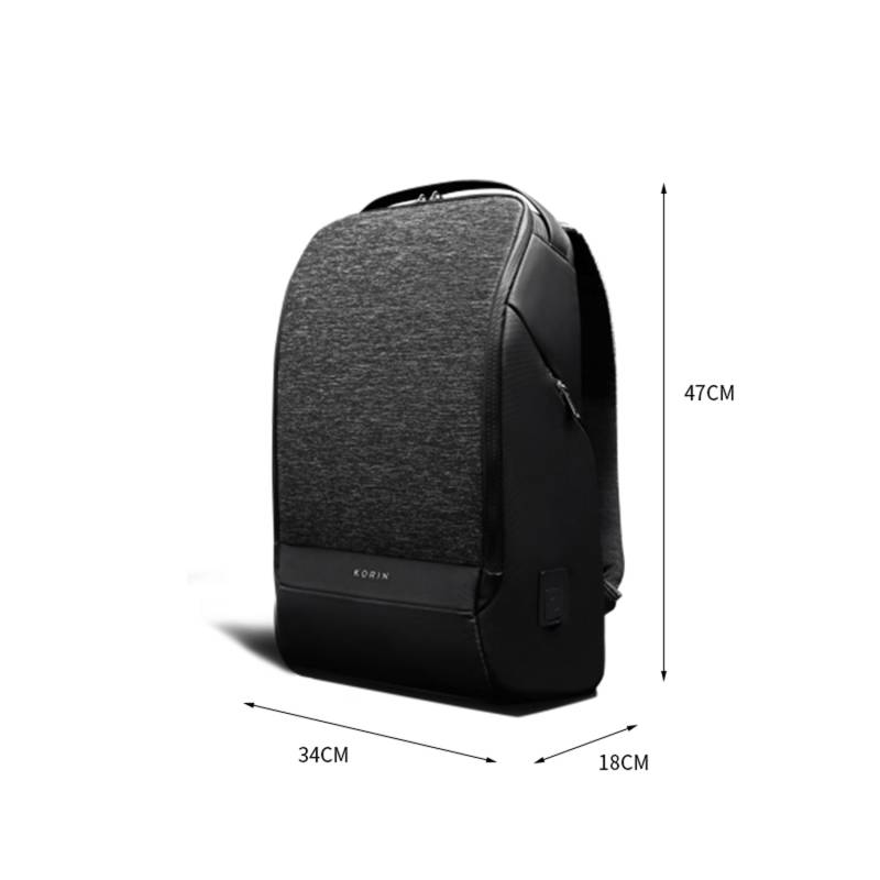 Рюкзак KORIN FlexPack Pro 47х34х18 см, темно-серый